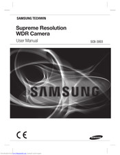 Samsung SCB-3003 User Manual