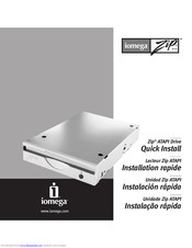 IOMEGA Zip ATAPI Quick Install Manual