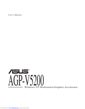 ASUS AGP-V5200 User Manual