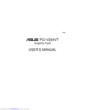 ASUS PCI-V264VT User Manual