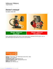 Vittorazi Motors Easy100 Owner's Manual