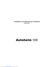 AUTOHELM 1000 Installation And Operating Handbook