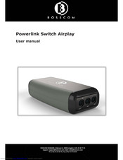 Bosscom Powerlink Switch Airplay User Manual