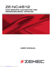 ZENEC ZE-NC4612 User Manual