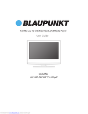 Blaupunkt 40-188G-GB-5B-FTCU-UK User Manual
