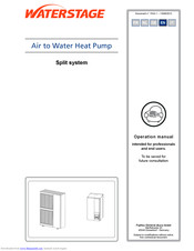 Waterstage Air to Water Heat Pump Operation Manual