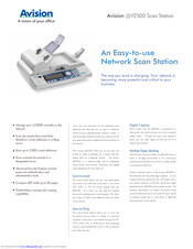 AVISION NETDELIVER @V2500 Specifications