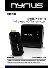 Nyrius NPCS549 User Manual