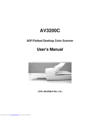 AVISION AV3200C User Manual