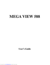 MSi MEGA VIEW 588 User Manual
