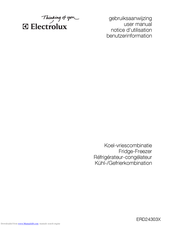 Electrolux ERD24303X User Manual