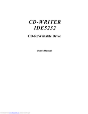 AOPEN CD-WRITER IDE5232 User Manual