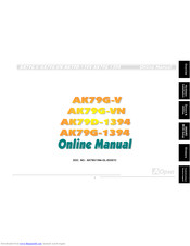 AOPEN 1AK79G-V Online Manual
