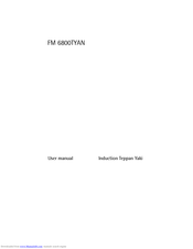 AEG Electrolux FM 6800TYAN User Manual