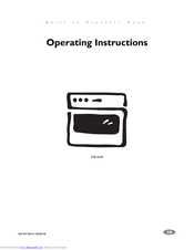 Electrolux EOB 6640 Operating Instructions Manual
