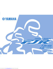 YAMAHA FJR1300 Owner's Manual