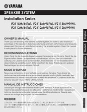 Yamaha Installation Series Owner's Manual