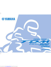 YAMAHA TDM900 Owner's Manual