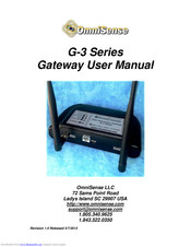 OmniSense G-3 Series User Manual