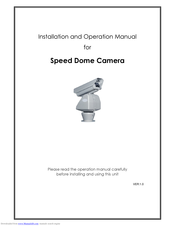 Dutch Security Solutions 10X PTZ Installation And Operation Manual