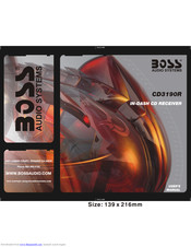 BOSS CD3190R User Manual