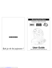 BEGLEC MOVING HEAD SPOT User Manual