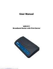 AOPEN AOR-411 User Manual