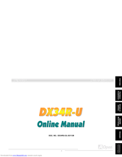 AOPEN DX34R-U Online Manual