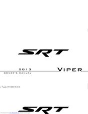 Chrysler SRT Viper Owner's Manual