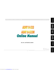 AOPEN AX4T II-533N Online Manual