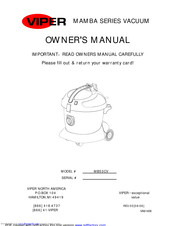 Viper MAMBA MB53CV Owner's Manual