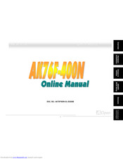 AOPEN AK76F-400N Online Manual