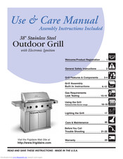 Electrolux Electric Grill Use & Care Manual
