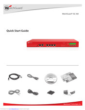 Watchguard SSL 560 Quick Start Manual