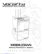 VocoPro Mobileman Owner's Manual