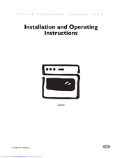 Electrolux EOB9890 Installation And Operating Instructions Manual