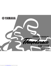 YAMAHA Thunderace YZF1000R Owner's Manual