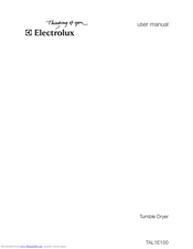 Electrolux TAL1E100 User Manual