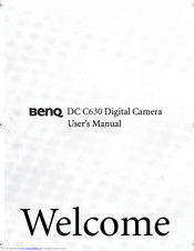 BENQ DC C630 User Manual