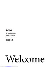 BENQ BL2201M User Manual