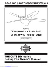 Emerson ODYSSEY CF2454WW02 Owner's Manual