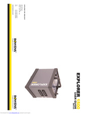 BOWENS EXPLORER 1500 User Manual