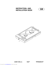 AEG Electrolux 6530 DG-M Instruction And Installation Book