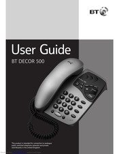 BT DECOR 500 User Manual