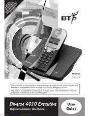 BT DIVERSE 4010 EXECUTIVE User Manual