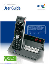 BT DIVERSE 7450 User Manual