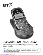BT EASICOM 200 User Manual