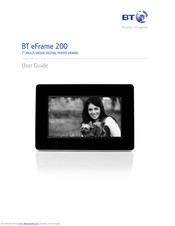 BT EFRAME 200 User Manual
