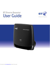 BT DIVERSE REPEATER User Manual