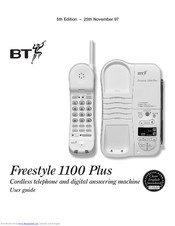 BT FREESTYLE 1100 PLUS User Manual